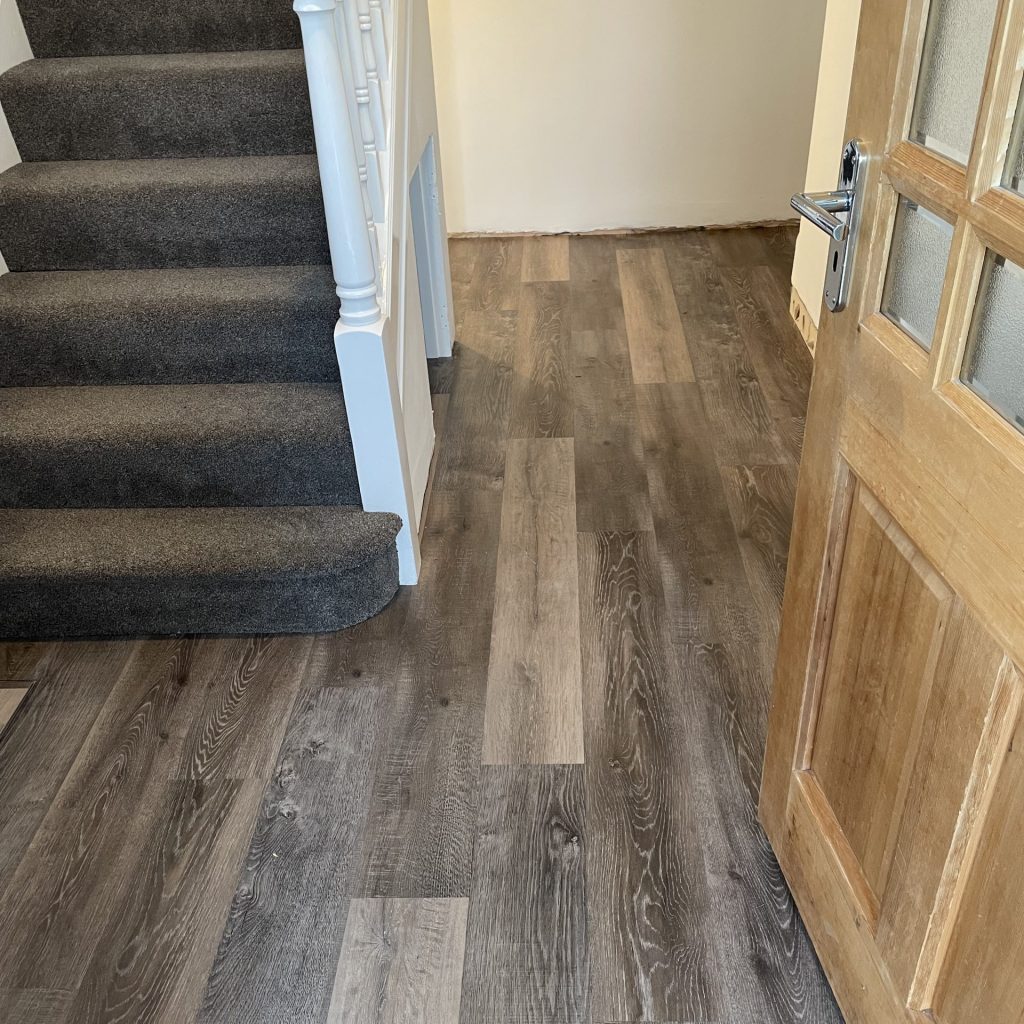 Hallway fitted in LVT